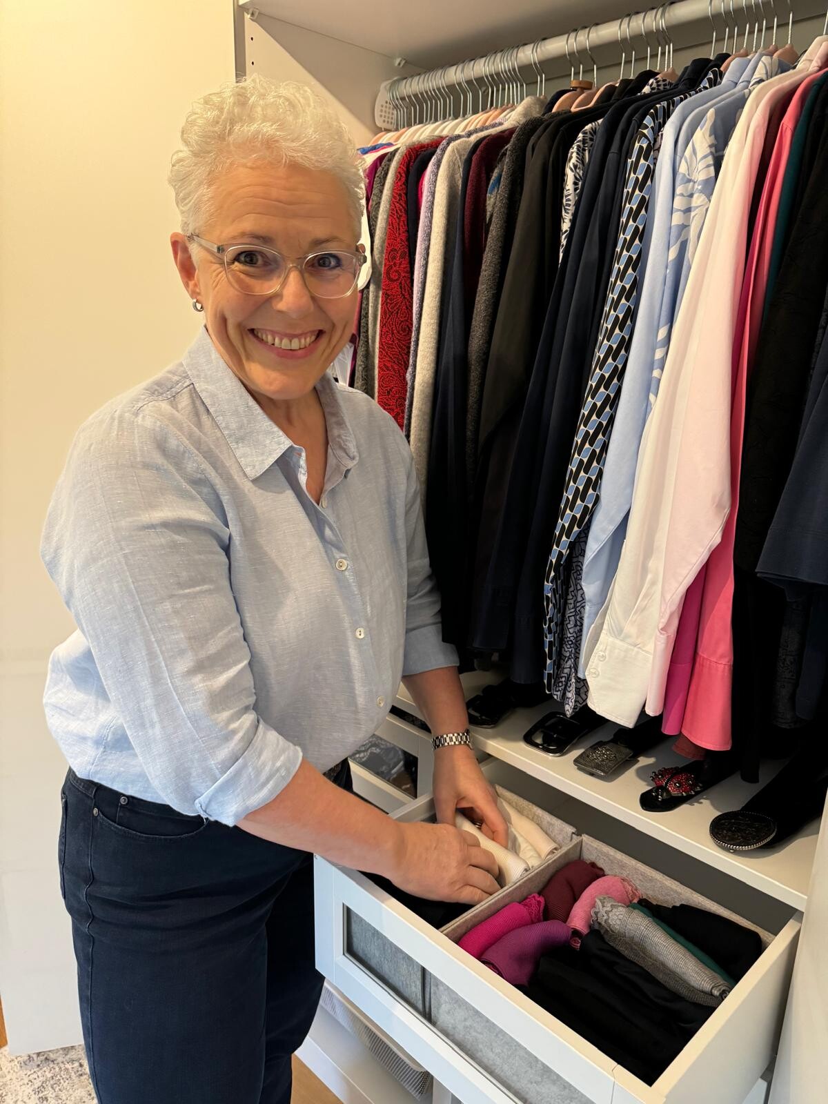 Schrank aufräumen Marie Kondo ordnungstipps professional organizer